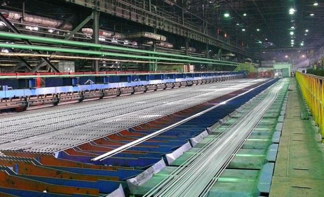 На ЧМК запустили новую линию по производству арматуры
